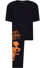 Raf Simons ALTERED REALITY CUT OUT T-SHIRT | BLACK